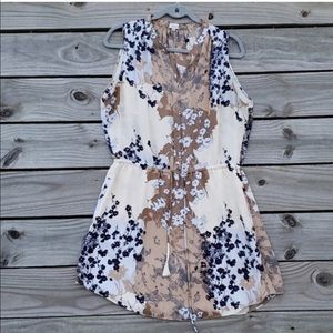 100% Silk Dress by T. Babaton Size Large